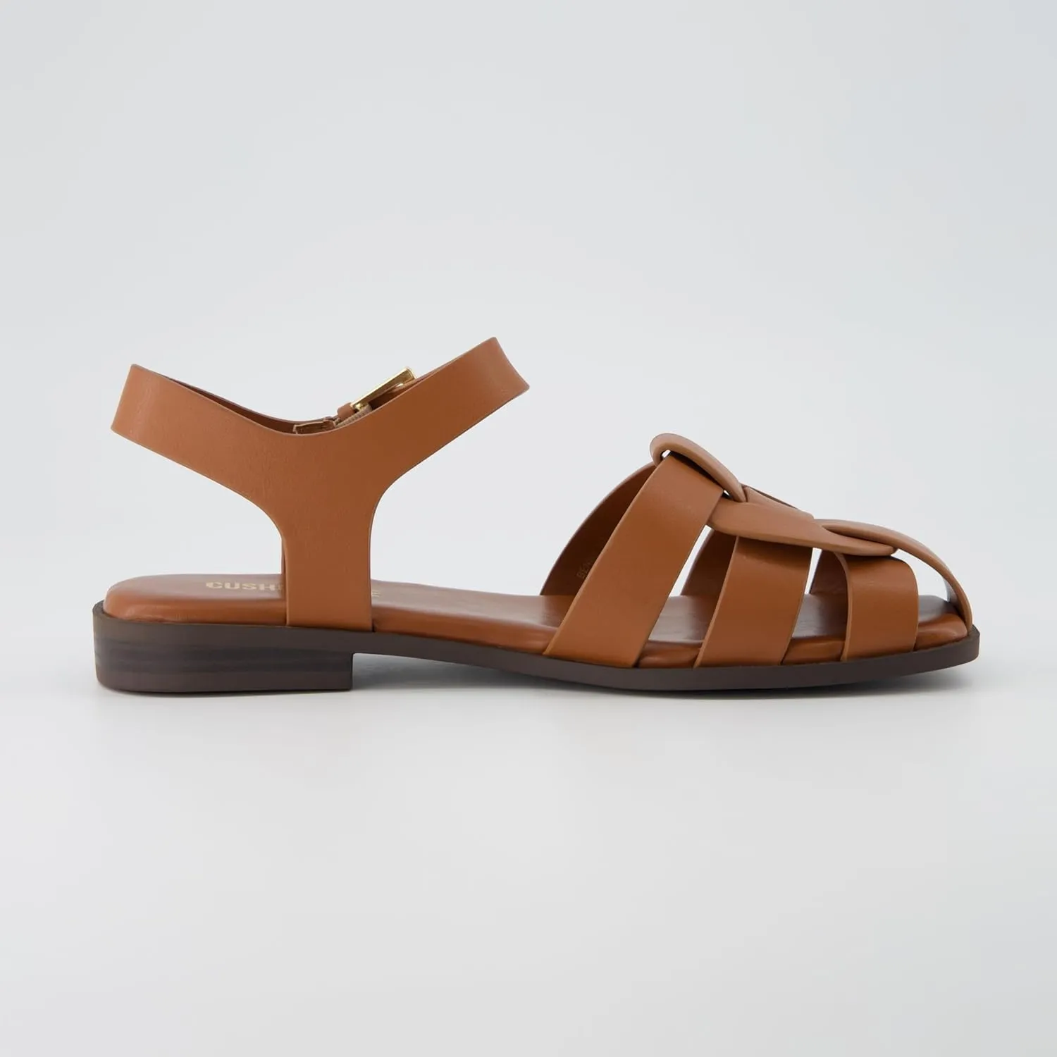 CUSHIONAIRE Benny Women's Fisherman Sandal With Cushioned Footbed and Adjustable Buckle