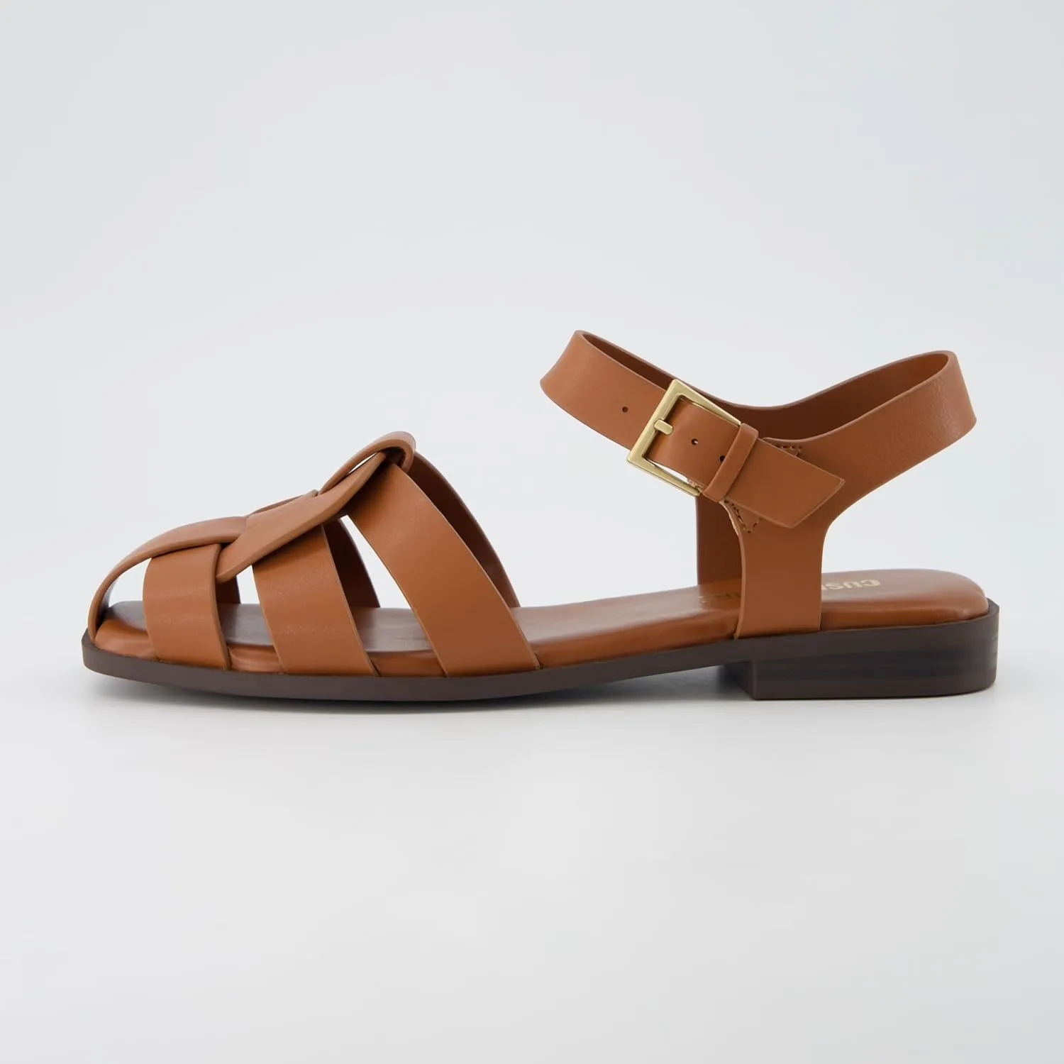 CUSHIONAIRE Benny Women's Fisherman Sandal With Cushioned Footbed and Adjustable Buckle