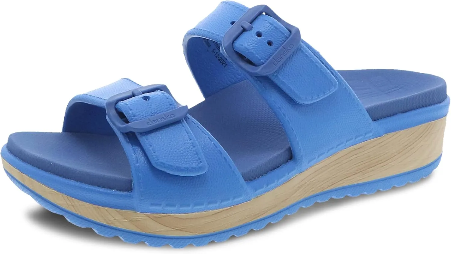 Dansko Kandi Slip-On Adjustable Sandal for Women – Lightweight and Durable, Easy Clean Molded EVA –Natural Arch Technology for Added Support
