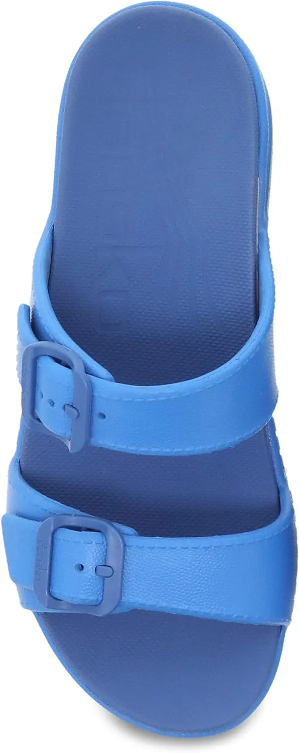 Dansko Kandi Slip-On Adjustable Sandal for Women – Lightweight and Durable, Easy Clean Molded EVA –Natural Arch Technology for Added Support