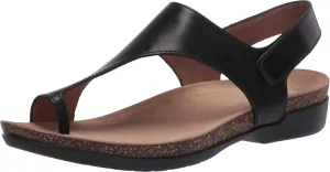Dansko Reece Sandal for Women - Memory Foam and Cork Footbed for Comfort and Arch Support - Lightweight Rubber Outsole for Long-Lasting Wear- Versatile Casual to Dressy with Hook & Loop Strap