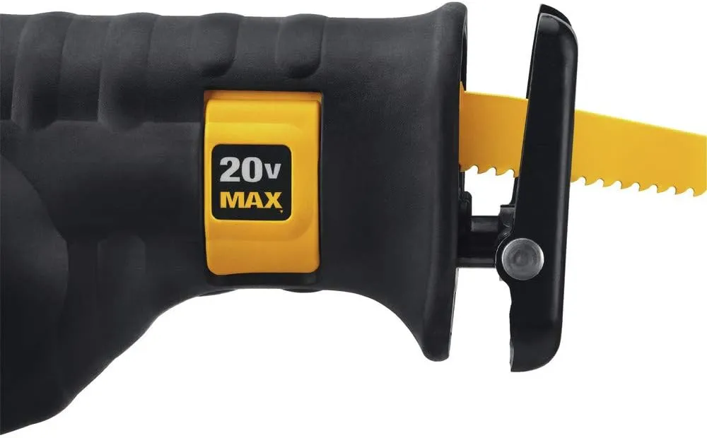 DEWALT 20V MAX Reciprocating Saw, 3,000 Strokes Per Minute, Variable Speed Trigger, Bare Tool Only (DCS380B)