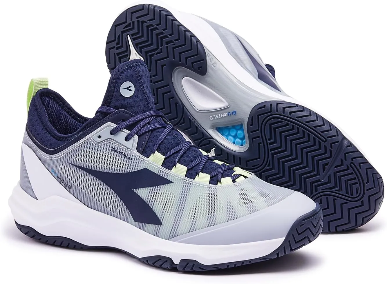 Diadora Men's Speed Blushield Fly 4  All Ground Tennis Shoe