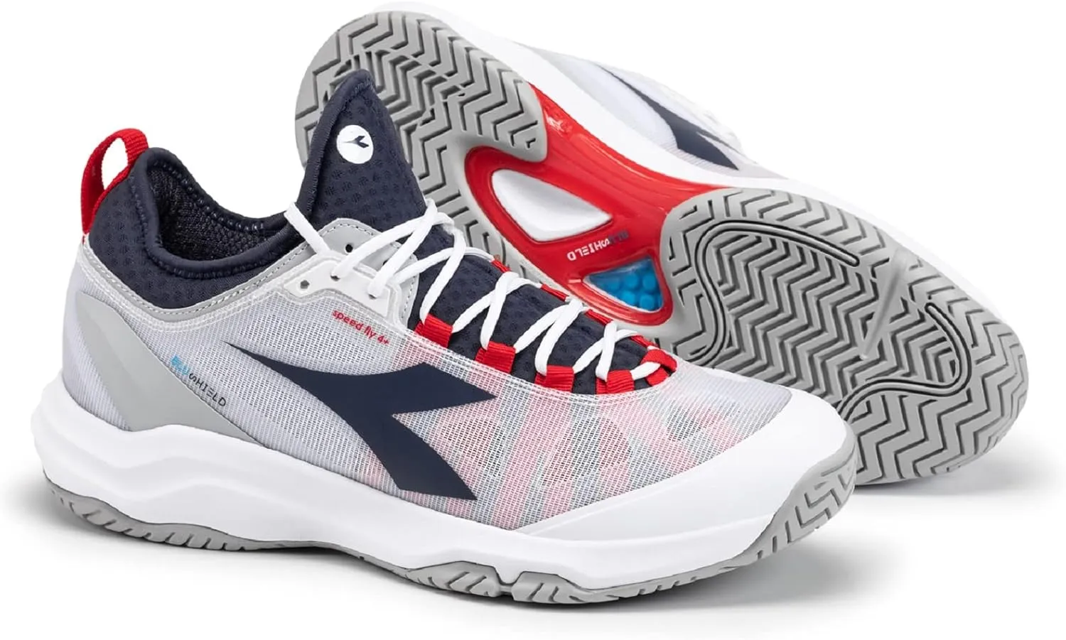 Diadora Men's Speed Blushield Fly 4  All Ground Tennis Shoe