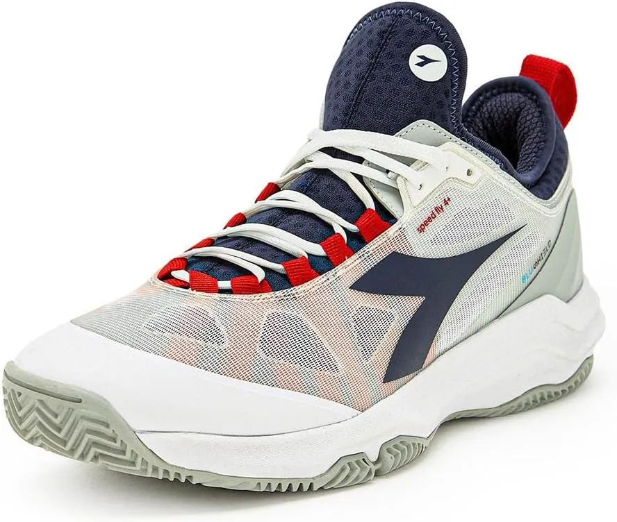 Diadora Men's Speed Blushield Fly 4  All Ground Tennis Shoe