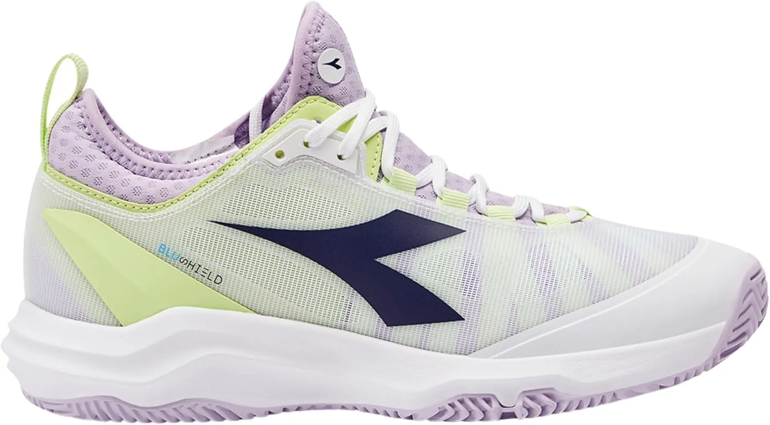 Diadora Women's Speed Blushield Fly 4  All Ground Tennis Shoe