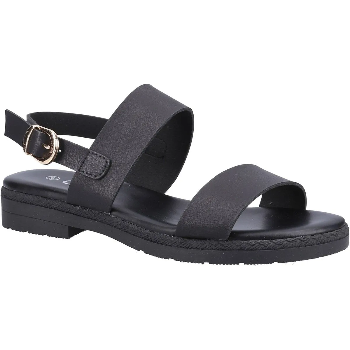 Divaz Mia Ladies Vegan-Friendly Adjustable Buckle Summer Sandals
