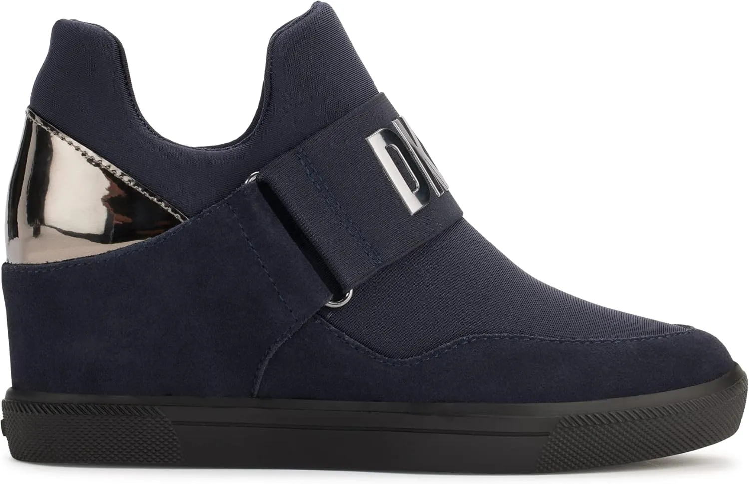 DKNY Women's Everyday Comfortable Cosmos Wedge Sneaker