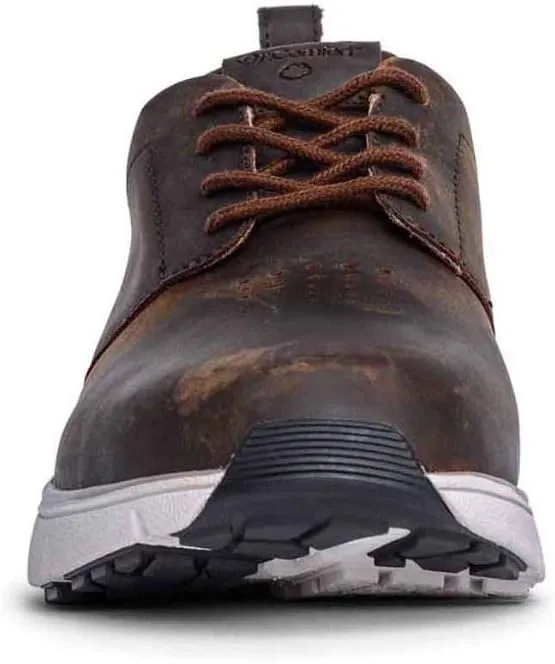 Dr. Comfort Roger Diabetic Shoes for Men-Leather Walking Therapeutic Shoes with Gel Inserts