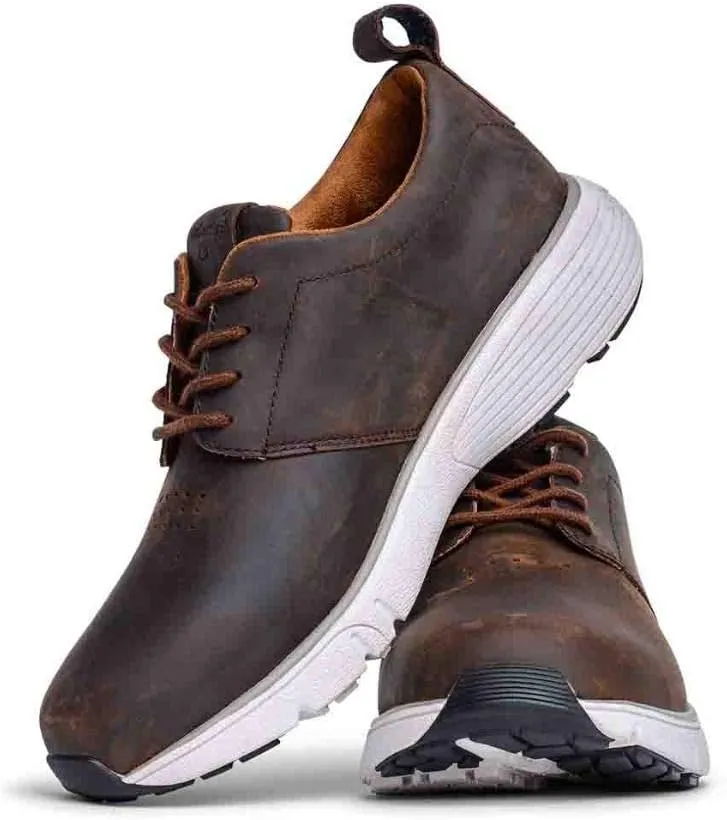 Dr. Comfort Roger Diabetic Shoes for Men-Leather Walking Therapeutic Shoes with Gel Inserts