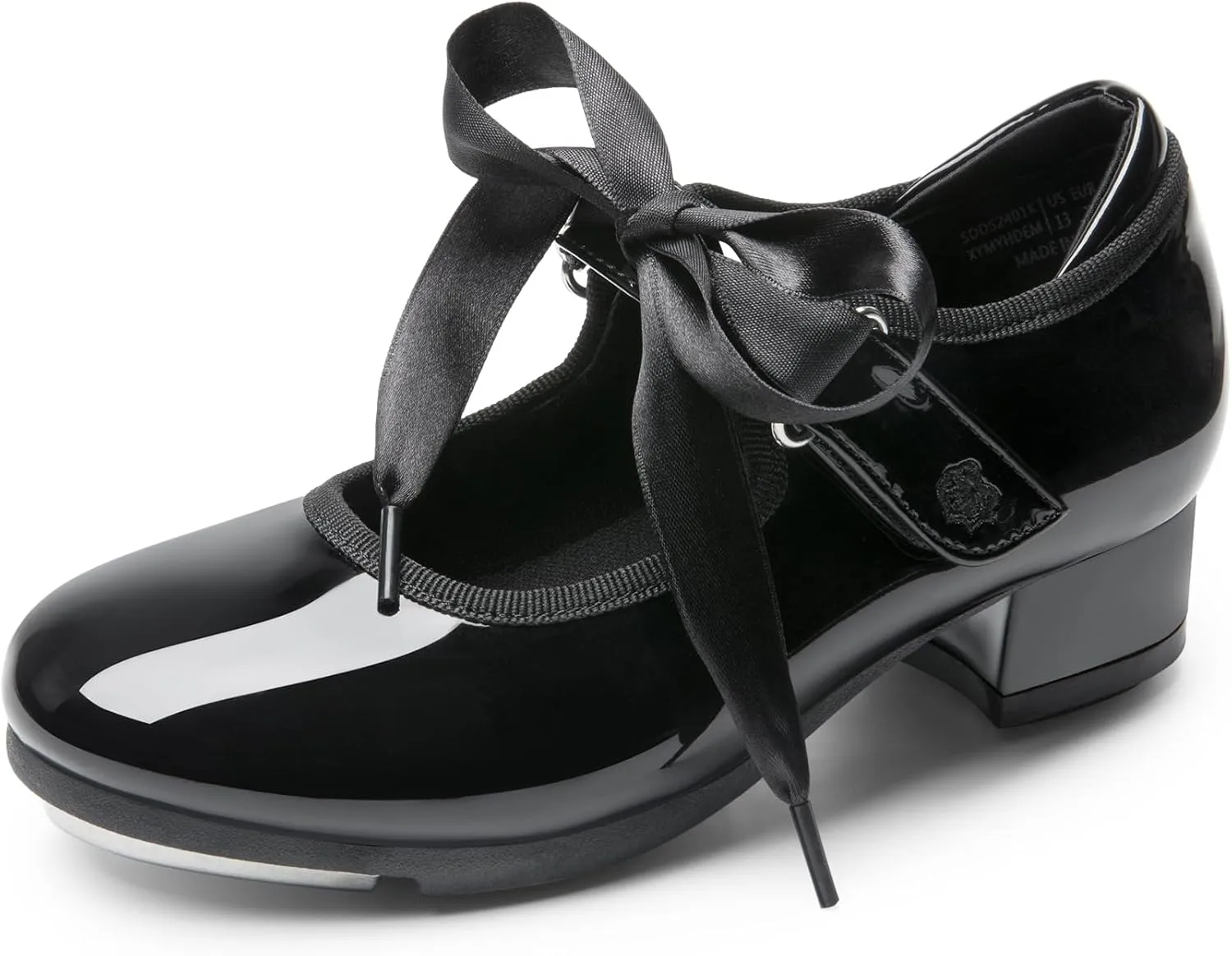 DREAM PAIRS Girls Tap Shoes Easy Strap Dance Shoes Girls Mary Jane Flats for Toddler/Little Kid/Big Kid
