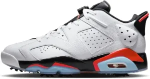 [DV1376-106] Mens Air Jordan RETRO 6 LOW GOLF 'WHITE INFRARED'