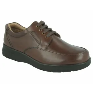 Easy B Congo - Mens Wide Fit Lace Shoe in Brown