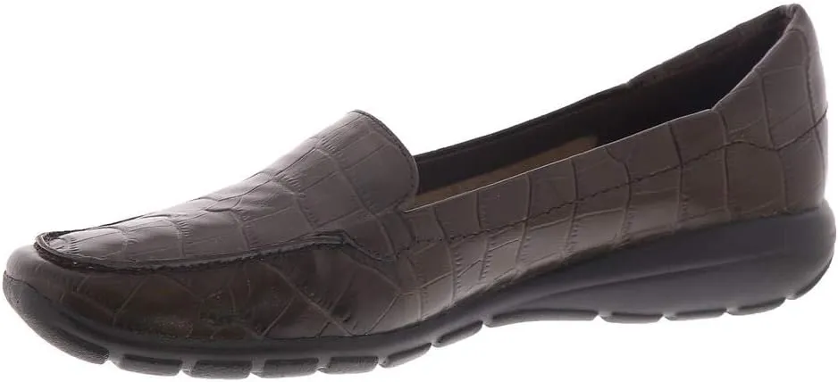 Easy Spirit Women's Abide Croco Print Casual Flat