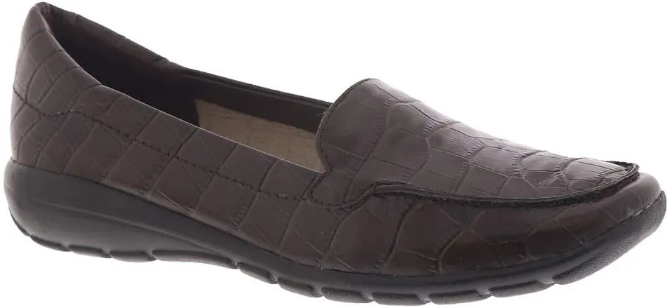 Easy Spirit Women's Abide Croco Print Casual Flat