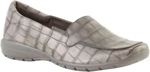 Easy Spirit Women's Abide Croco Print Casual Flat