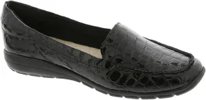 Easy Spirit Women's Abide Croco Print Casual Flat