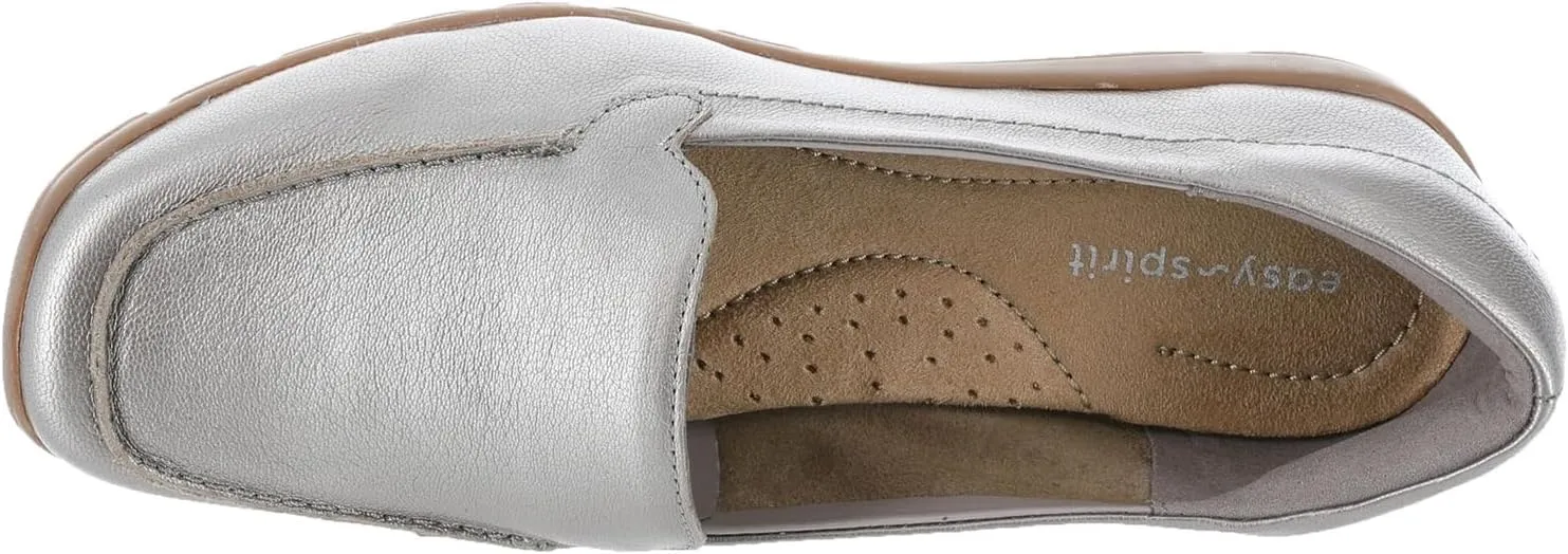 Easy Spirit Women's Abide Croco Print Casual Flat