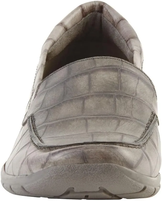 Easy Spirit Women's Abide Croco Print Casual Flat