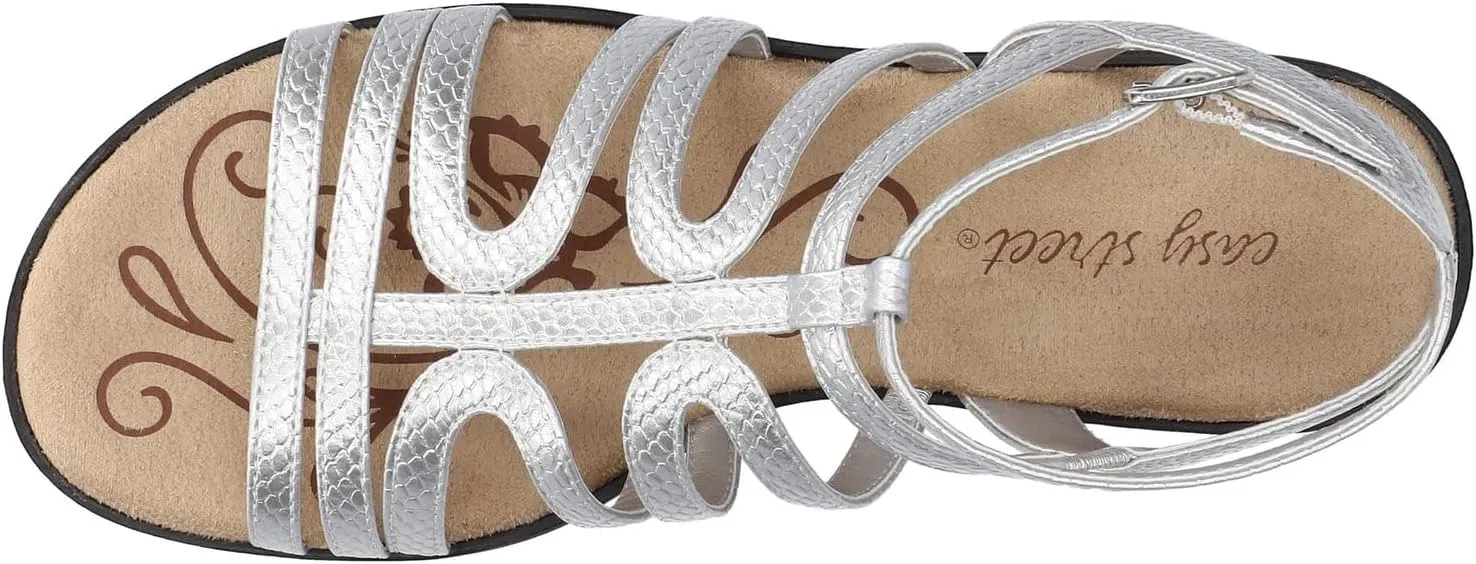 Easy Street Women's Daylily Flat Sandal