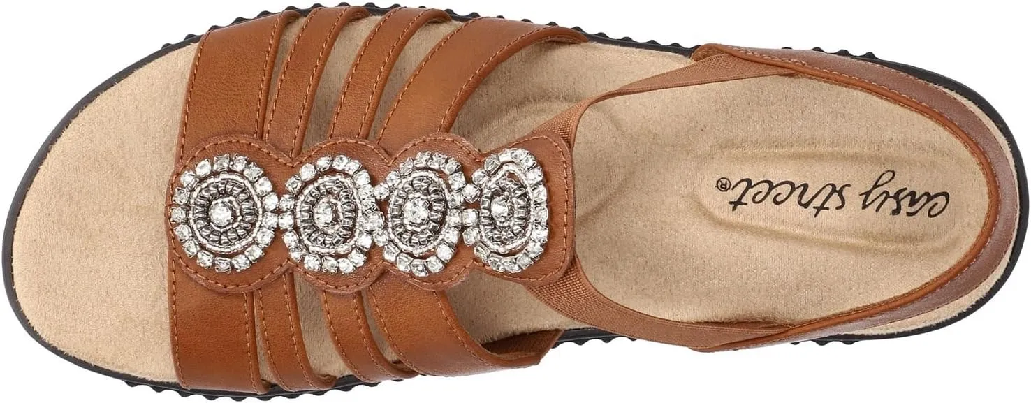 Easy Street Women's Samira Flat Sandal