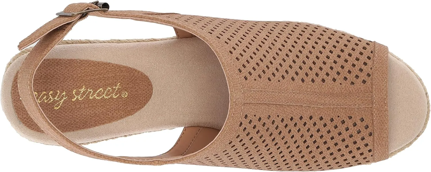 Easy Street Women's Stacy Wedge Sandal
