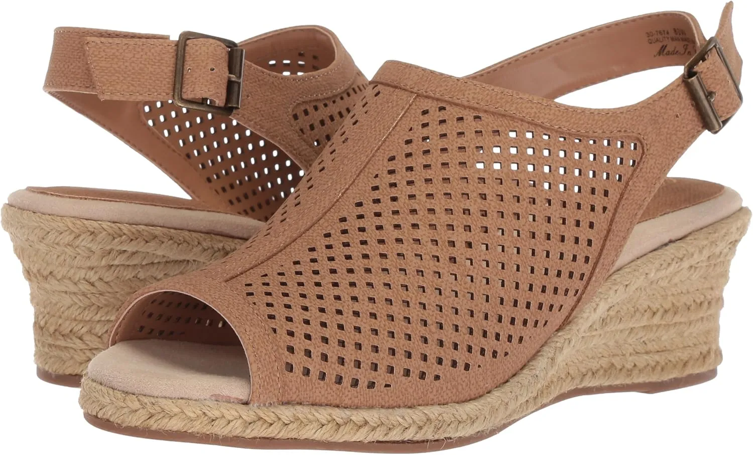 Easy Street Women's Stacy Wedge Sandal