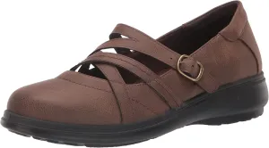 Easy Street Women's Wise Mary Jane Flat