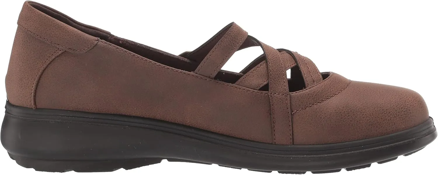 Easy Street Women's Wise Mary Jane Flat