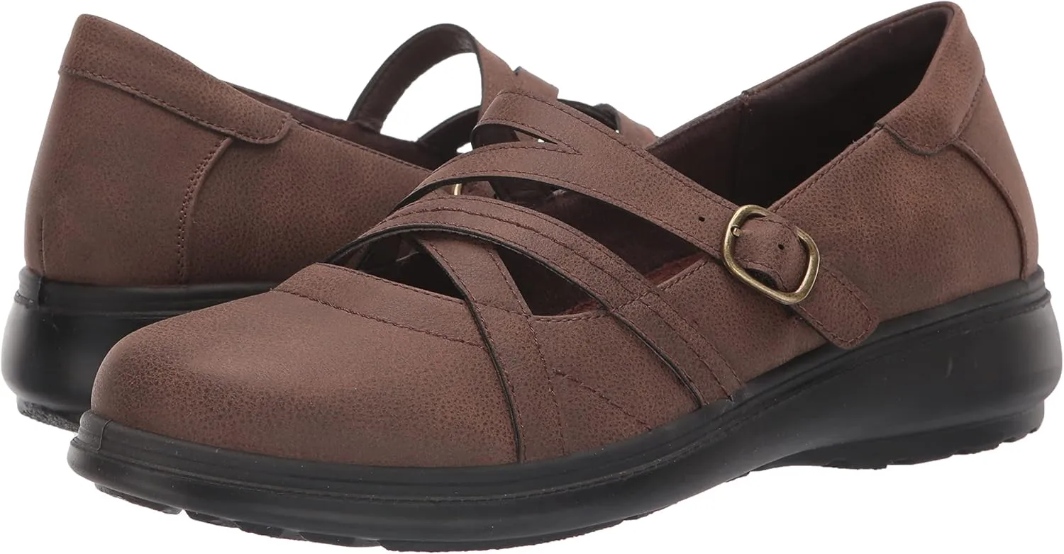 Easy Street Women's Wise Mary Jane Flat