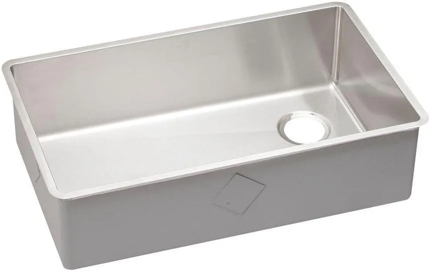 Elkay ECTRU30179RT Crosstown Single Bowl Undermount Stainless Steel Sink