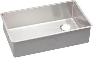 Elkay ECTRU30179RT Crosstown Single Bowl Undermount Stainless Steel Sink