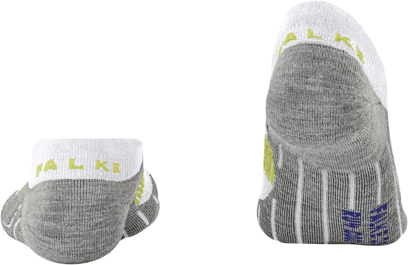 FALKE Men's RU4 Endurance Cool Invisible Running Socks, No Show, Medium Cushion, Breathable Quick Dry