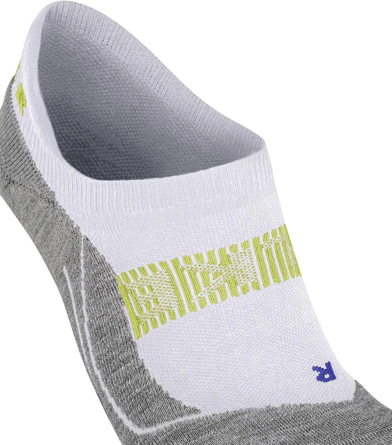 FALKE Men's RU4 Endurance Cool Invisible Running Socks, No Show, Medium Cushion, Breathable Quick Dry