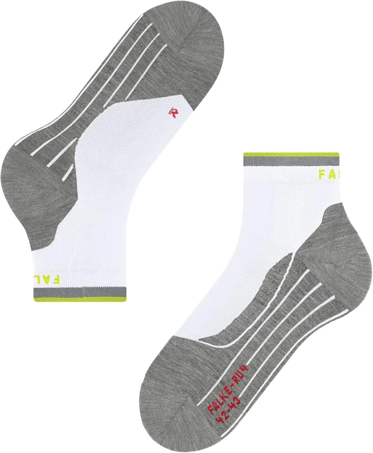 FALKE Men's RU4 Endurance Reflect Running Socks, 1 Pair