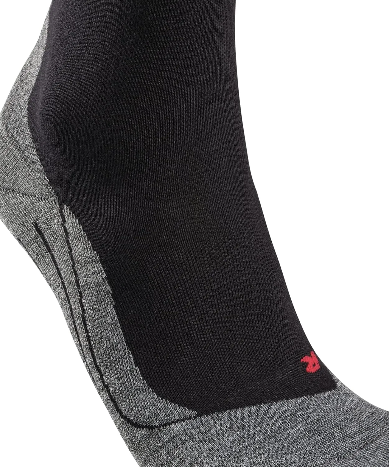 FALKE Men's RU4 Endurance Running Socks, Crew, Medium Cushion, Quick Dry, 1 Pair