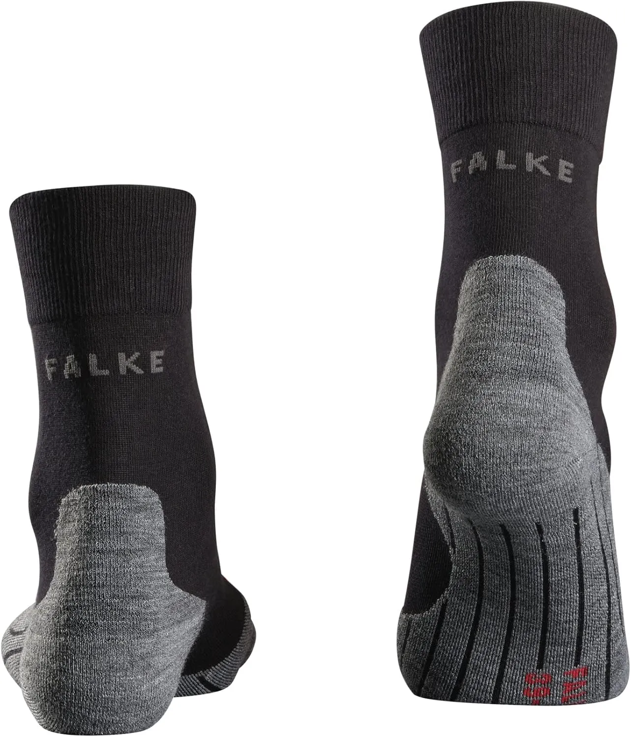 FALKE Men's RU4 Endurance Running Socks, Crew, Medium Cushion, Quick Dry, 1 Pair
