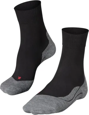 FALKE Men's RU4 Endurance Running Socks, Crew, Medium Cushion, Quick Dry, 1 Pair