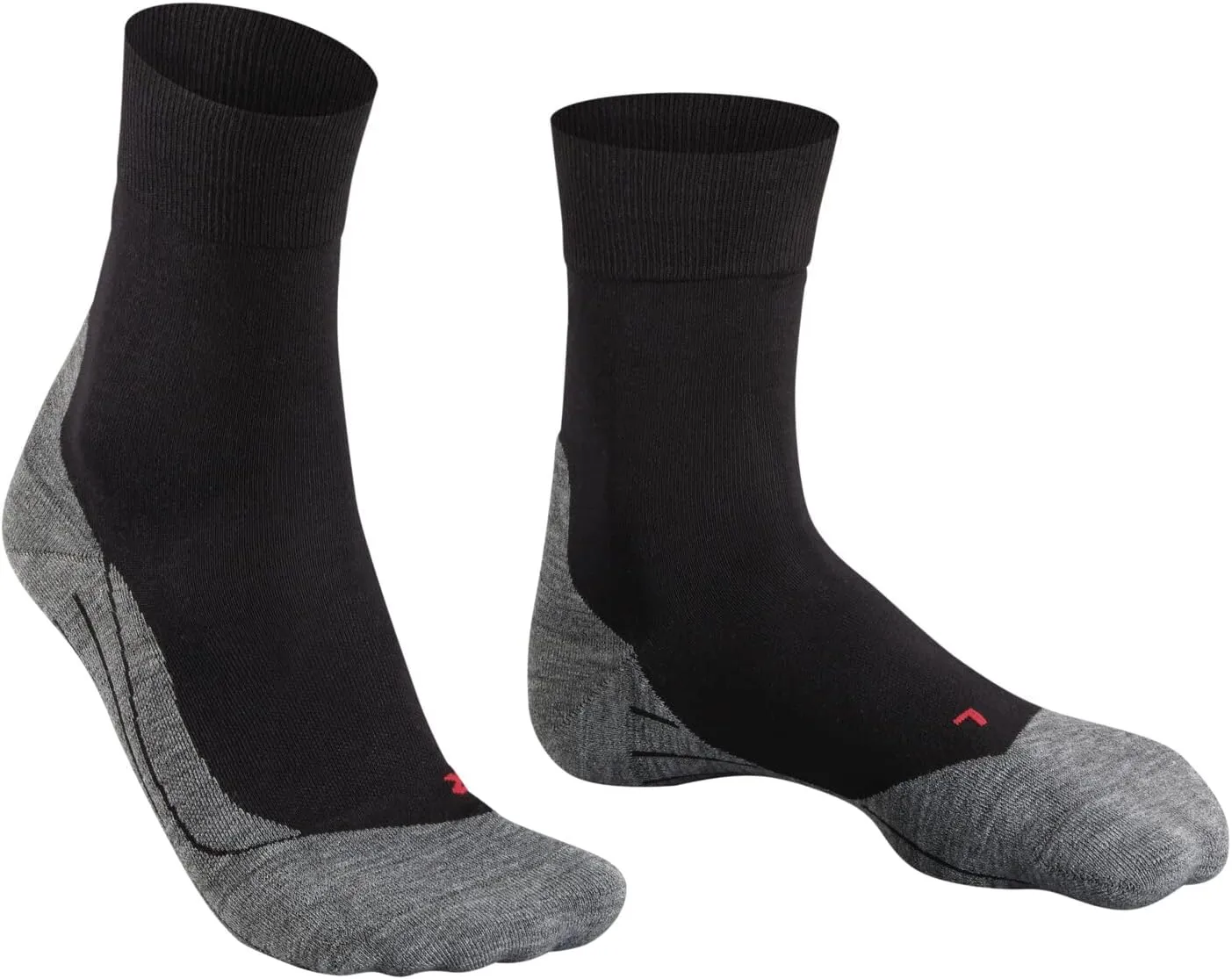 FALKE Men's RU4 Endurance Running Socks, Crew, Medium Cushion, Quick Dry, 1 Pair