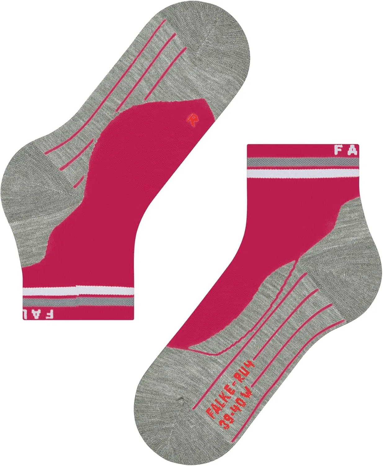 FALKE Women's RU4 Endurance Reflect Running Socks, 1 Pair