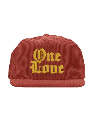 F&E x Bob Marley One Love Fat Corduroy Snapback Hat