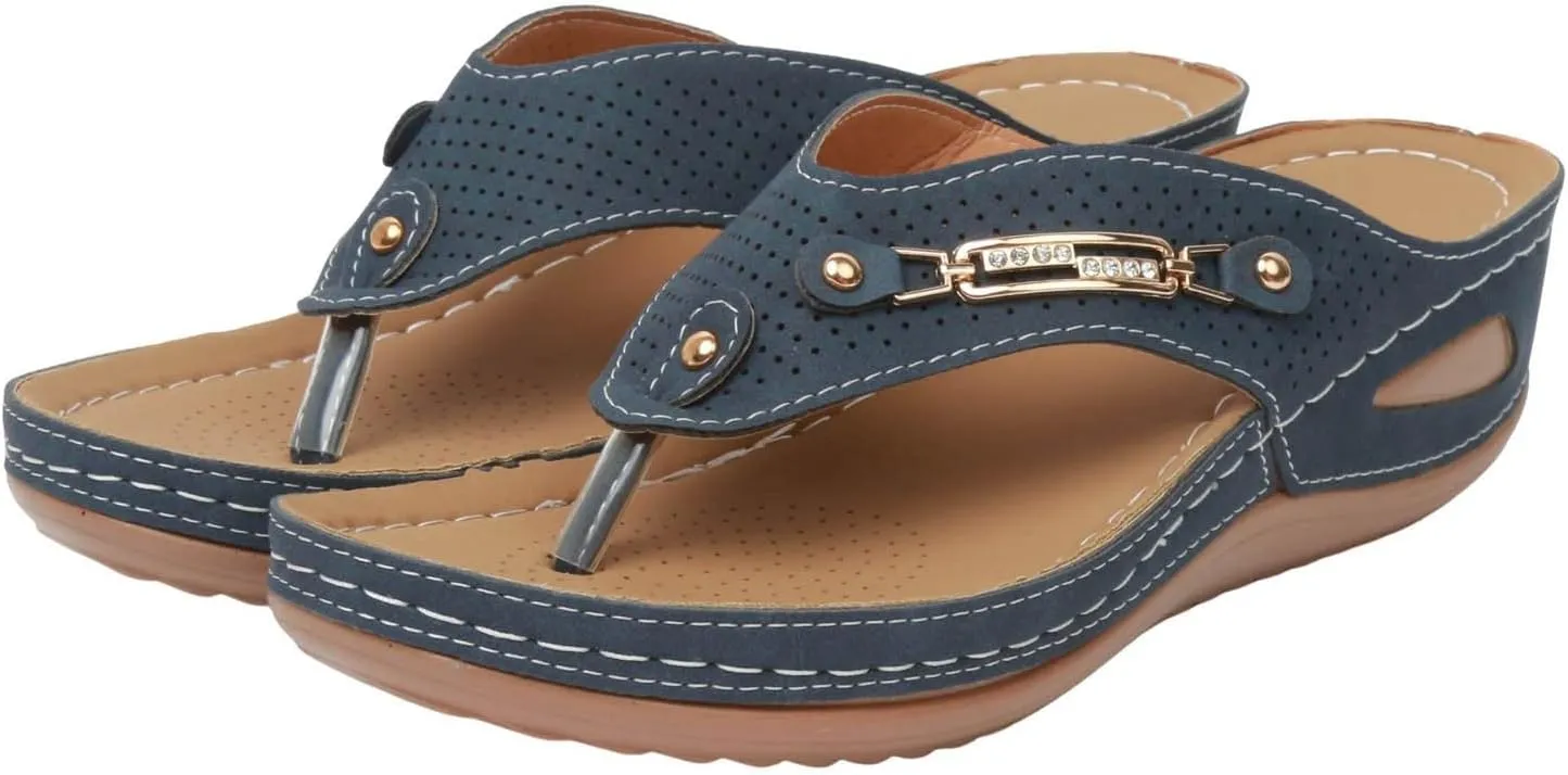 Fashion Mesh Breathable Sandals 2025 New, Chain Clip Toe Orthopedic Sandals Women Summer Dressy Casual Comfy Beach Slides