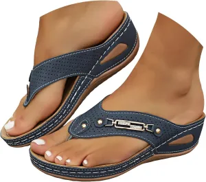 Fashion Mesh Breathable Sandals 2025 New, Chain Clip Toe Orthopedic Sandals Women Summer Dressy Casual Comfy Beach Slides