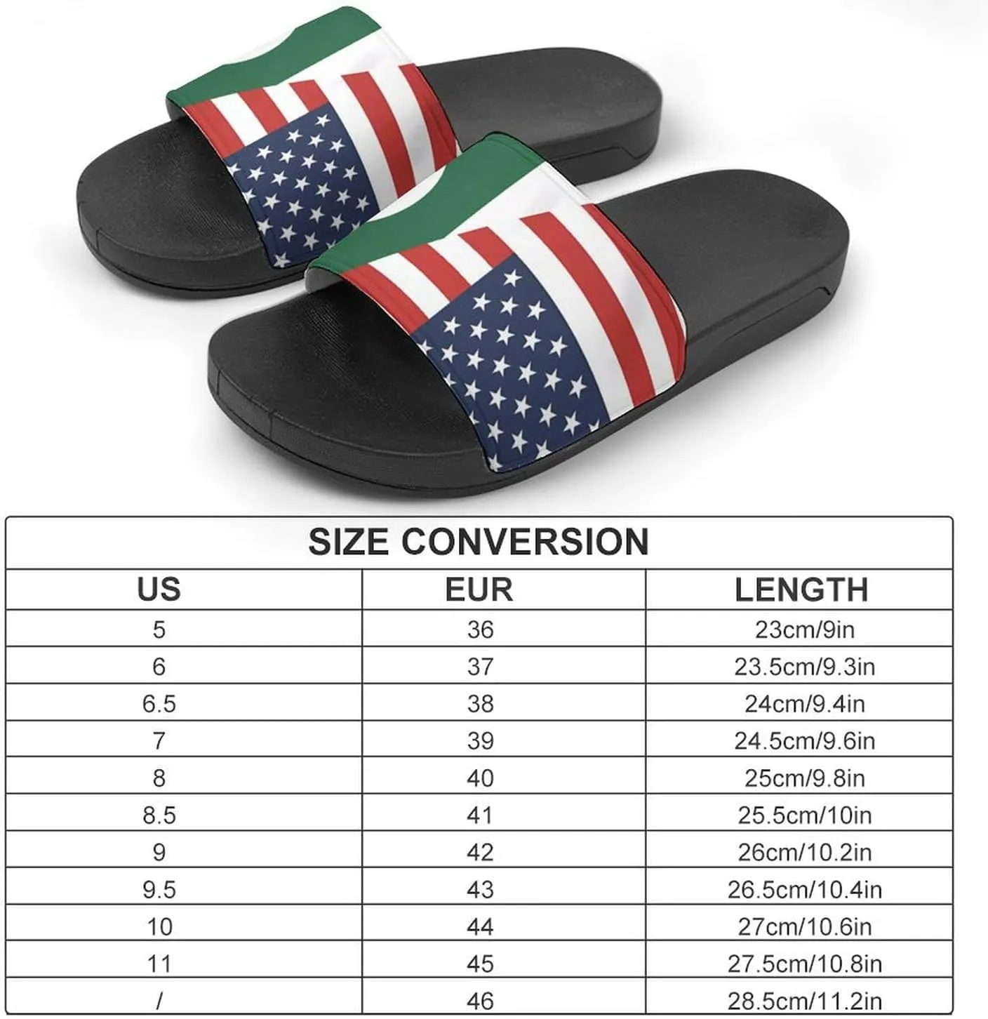 Flag of U.S. Pakistan Flag House Sandals Non-Slip Bathroom Slippers Beach Summer Shoes for Men Women