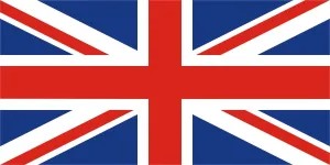 Flag Wall Decals - Flag of ENGL, 48 inch Removable Graphic