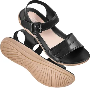 Flat Sandals for Women Dressy - Comfortable Walking Summer Womens Sandal