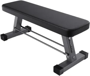 Flat Weight Bench for Your Home Gym – Heavy Duty Workout Bench for Bench Press and Strength Training Exercise – Compact Weight Benches Designed for Home Use