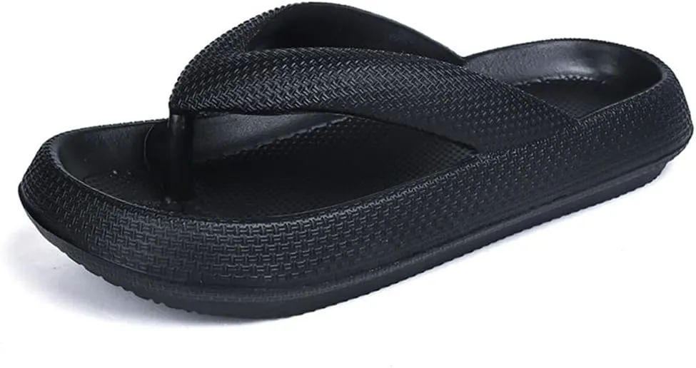 Flip Flops for Women Men,Non-slip Soft and Lightweight Slides,Comfy Shower Spa Walking Pool Beach Sandals