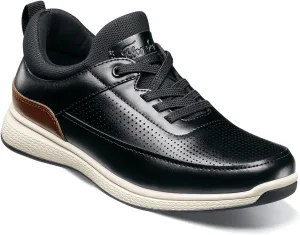 Florsheim Boy's Satellite Perf Elastic Lace Slip-on Jr. (Toddler/Little Big Kid) Sneaker