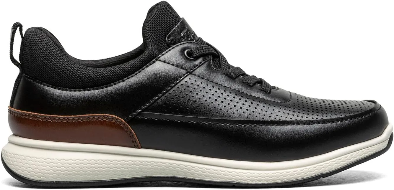 Florsheim Boy's Satellite Perf Elastic Lace Slip-on Jr. (Toddler/Little Big Kid) Sneaker